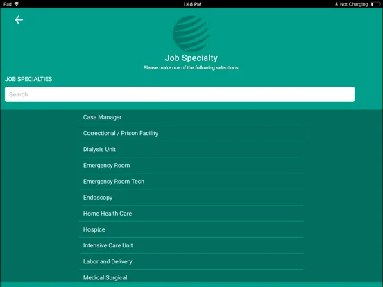 CareerCare iPad 应用截图