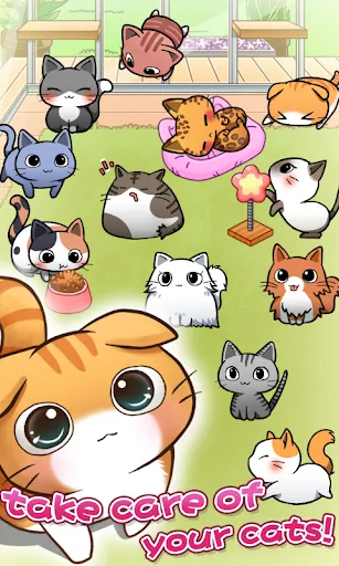 Cat Room - Cute Cat Games স্ক্রিনশট