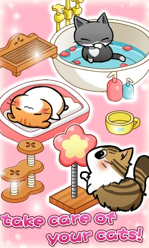 Cat Room - Cute Cat Games স্ক্রিনশট