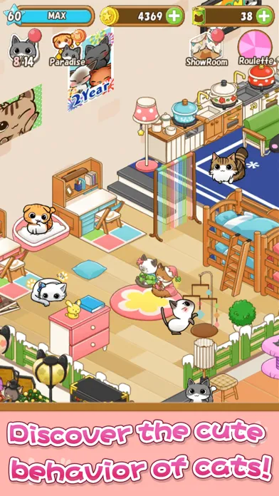 Cat Room - Cute Cat Games Screenshots