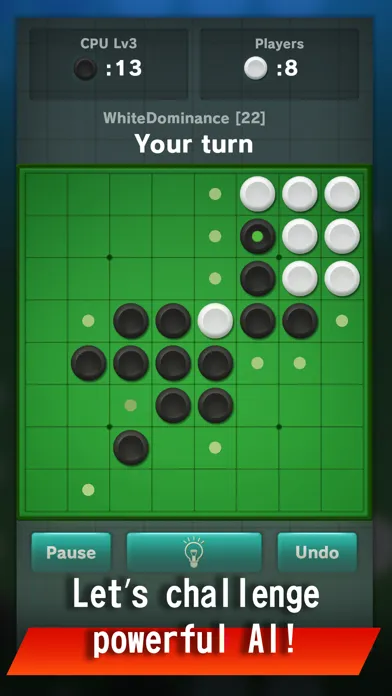 King of the game Reversi स्क्रीनशॉट
