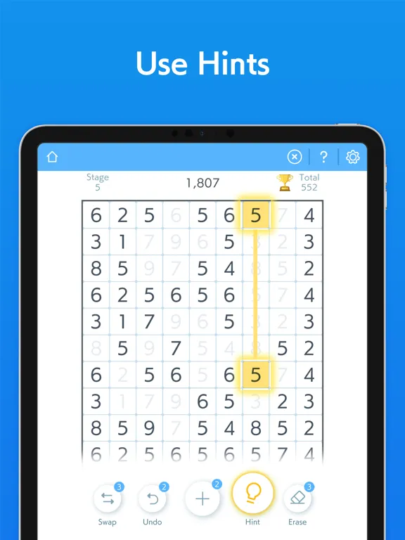 Ten Match - IQ Number Puzzle iPad  Screenshots