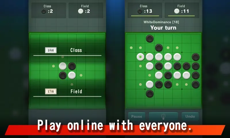 Ảnh chụp màn hình của Reversi
