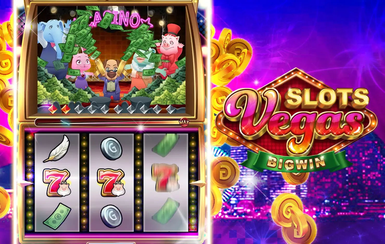 Capturas de tela do Slots Vegas BIG WIN