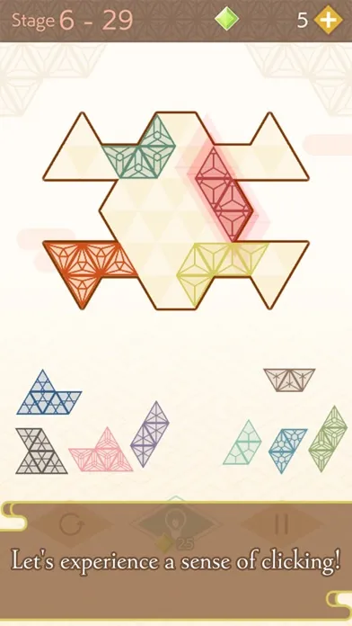 Japan Wood Puzzle　-Tanglam- سکرین شاٹس