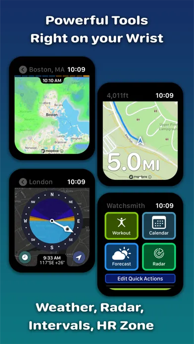 Tangkapan skrin Watchsmith