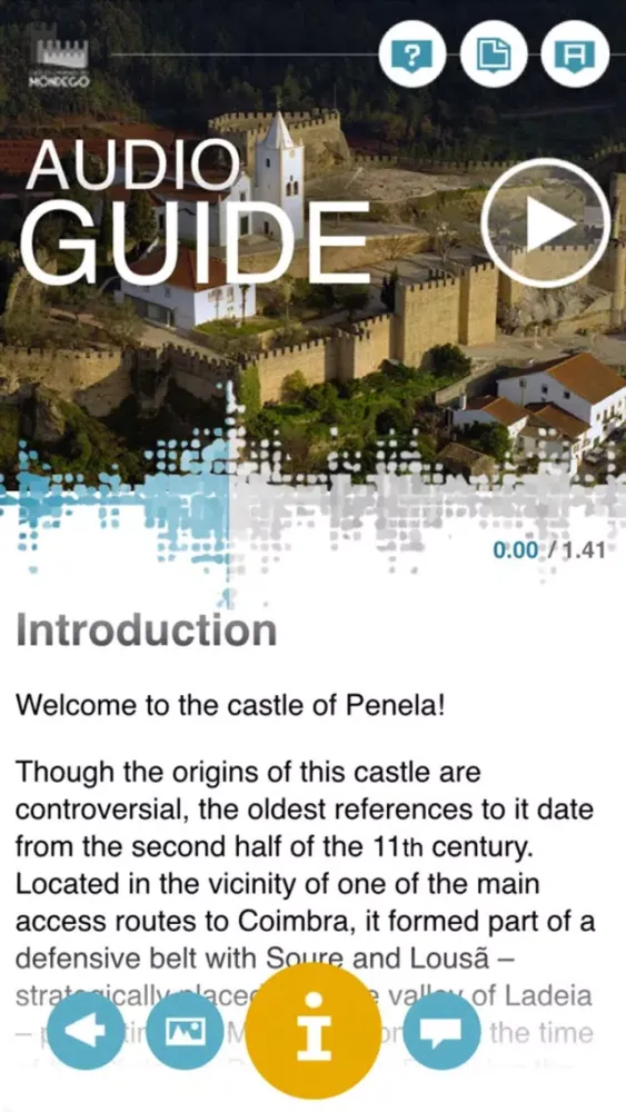 تصاویر Audio Guia - Rede de Castelos e Muralhas Medievais do Mondego