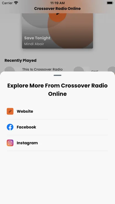 Capturas de pantalla de Crossover Radio Online
