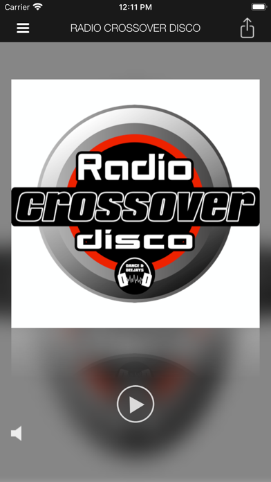 Tangkapan layar RADIO CROSSOVER DISCO