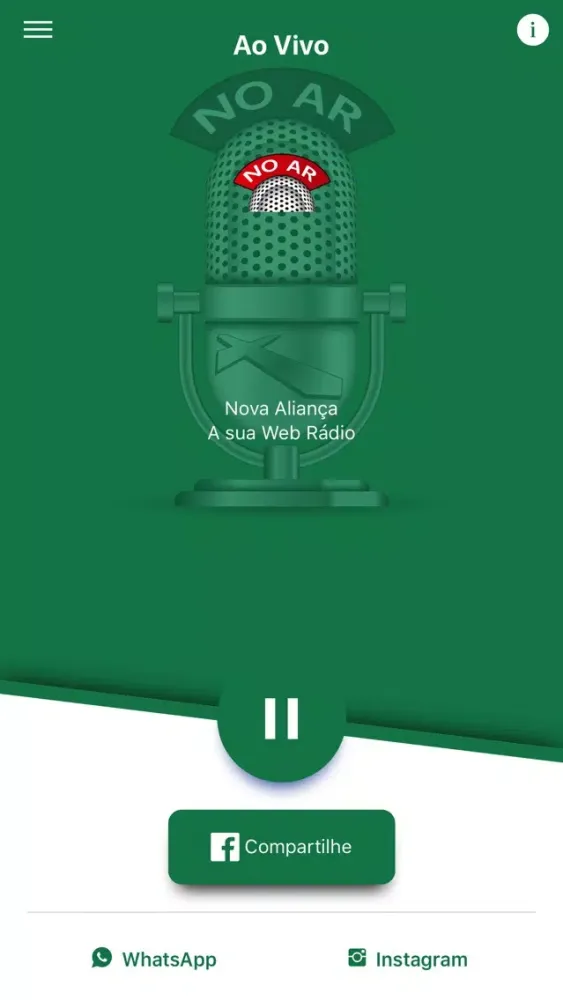 Tangkapan skrin Nova Aliança