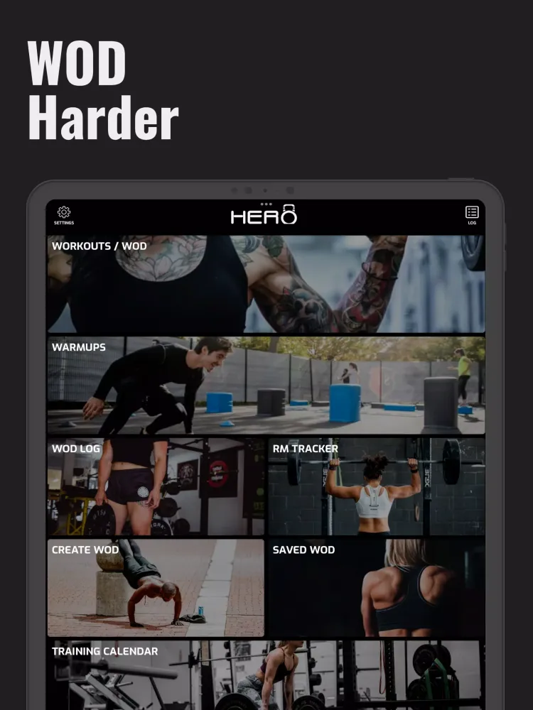 Tangkapan skrin Hero WOD