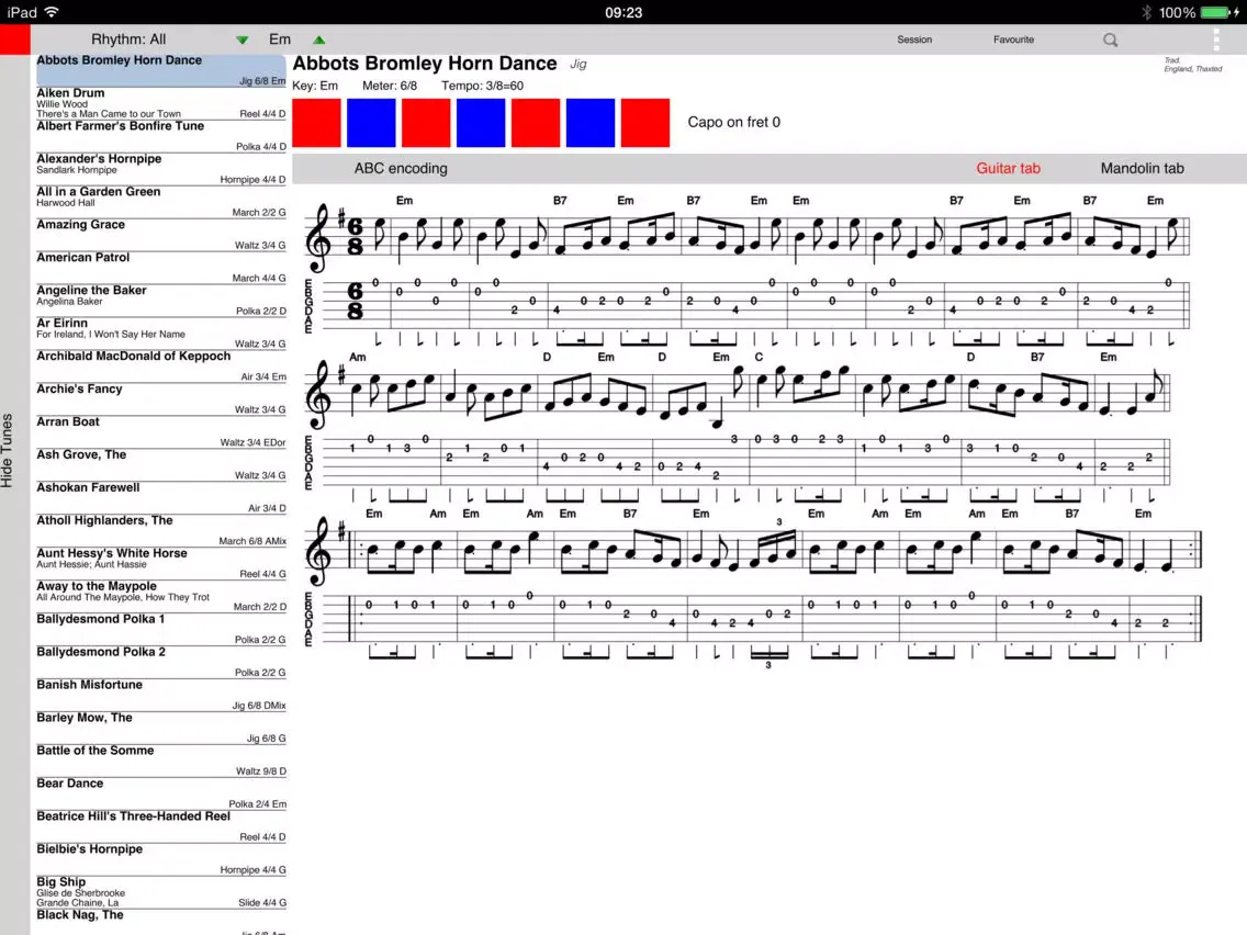 تصاویر Abc Session Viewer iPad 