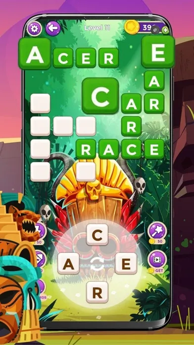 Zrzuty ekranu Word Scramble - Cross Fun