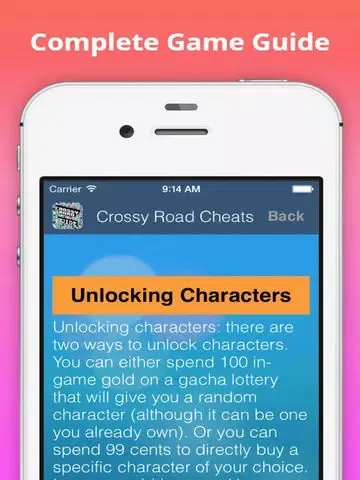 Guide for Crossy Road Tips and Tricks iPad 應用截圖
