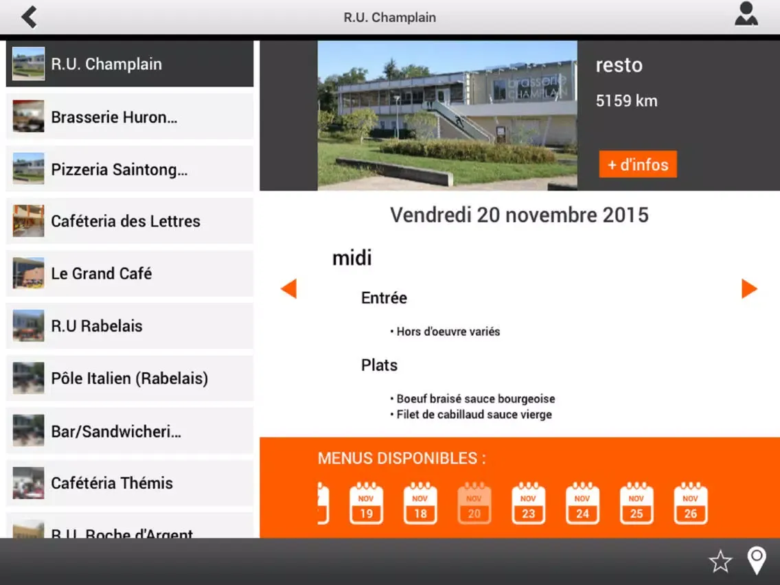 Crous Mobile iPad 應用截圖