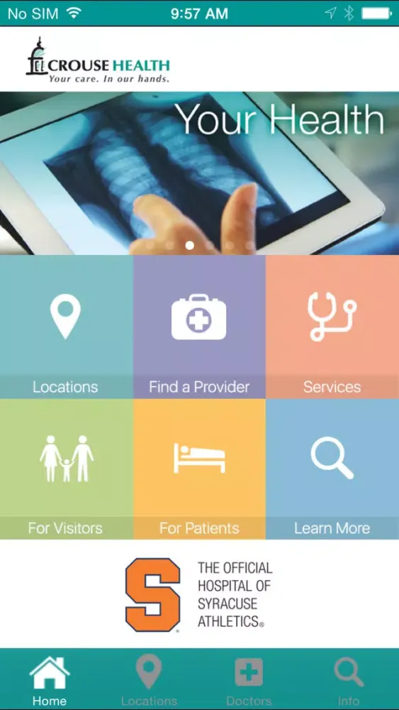 Crouse Health سکرین شاٹس