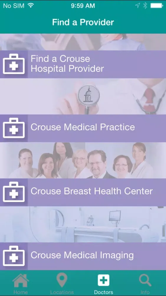 Crouse Health سکرین شاٹس