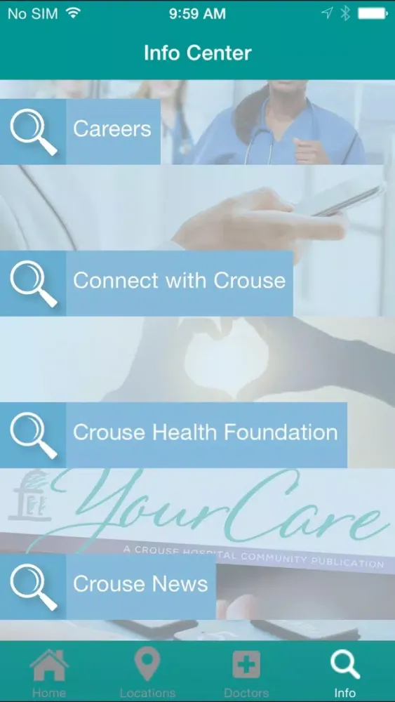 Crouse Health سکرین شاٹس