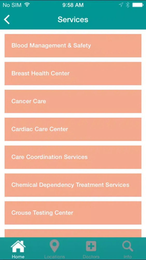 Crouse Health سکرین شاٹس