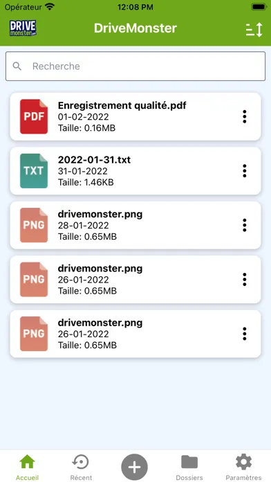 DriveMonster स्क्रीनशॉट