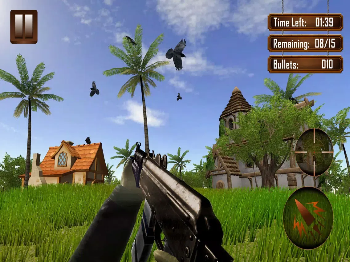 Ảnh chụp màn hình của Crow Hunter in Jungle iPad 