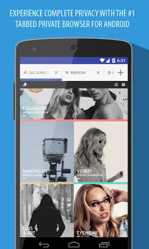 Frost - Private Browser 스크린샷