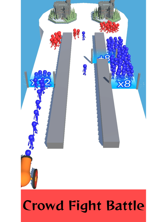 Zrzuty ekranu Crowd Mega Run-Tower Defense iPad 
