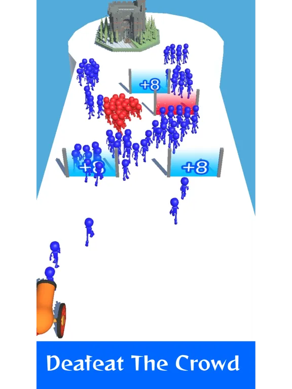 Crowd Mega Run-Tower Defense iPad  스크린샷