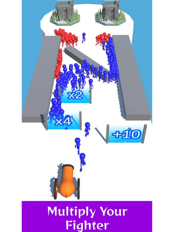 Zrzuty ekranu Crowd Mega Run-Tower Defense iPad 