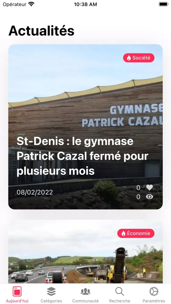 Capturas de pantalla de Le Quotidien de La Réunion