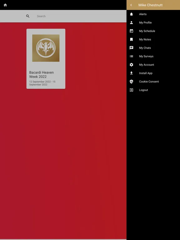 صور Bacardi Events iPad 