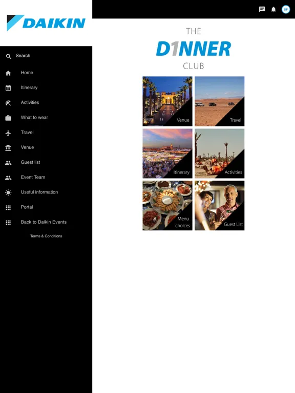 Daikin UK Events iPad  Screenshots