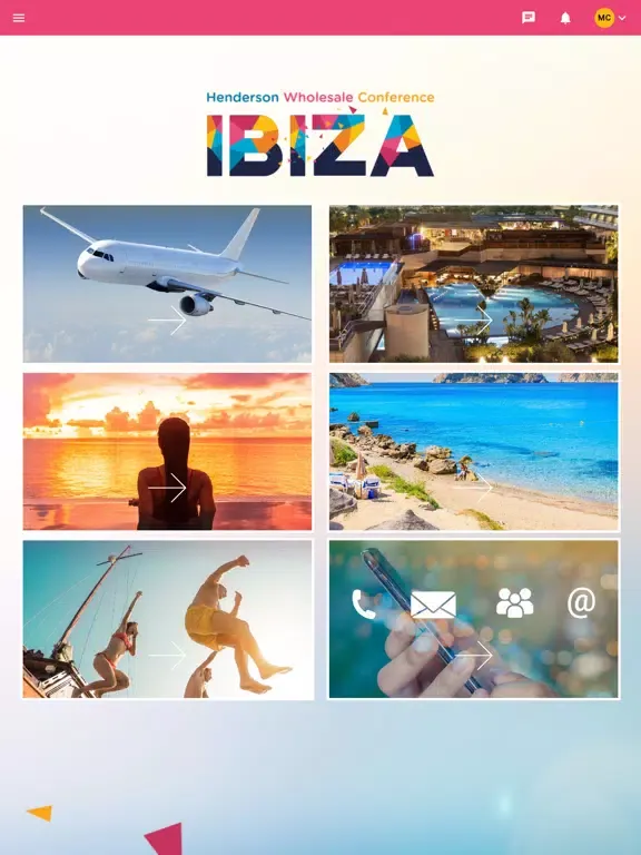HWL Ibiza iPad 应用截图