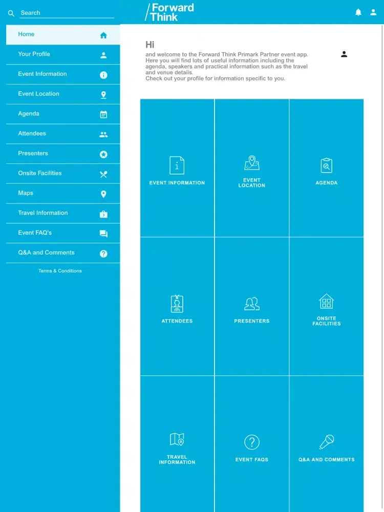 Forward Think Primark Partner iPad  Screenshots