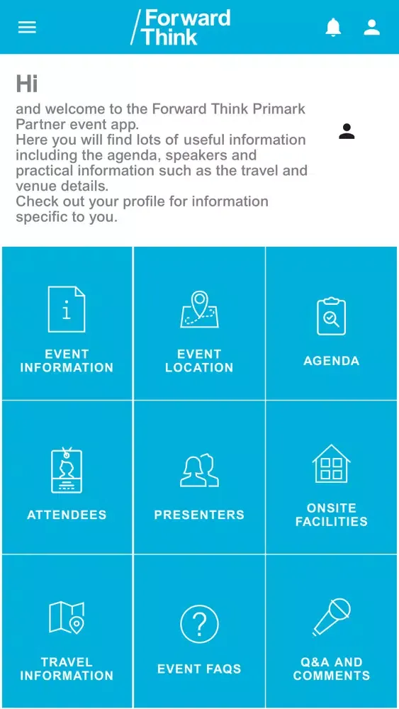 Forward Think Primark Partner Screenshots