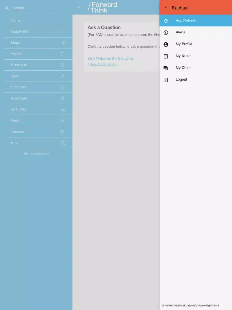 Forward Think iPad  स्क्रीनशॉट