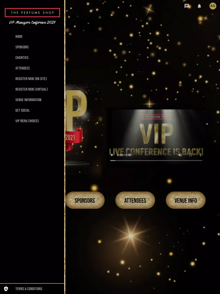 TPS VIP Conference 2021 Screenshots