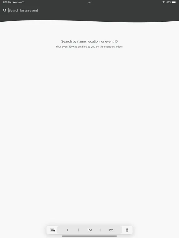 ภาพหน้าจอของ Land O'Lakes, Inc. Events iPad 