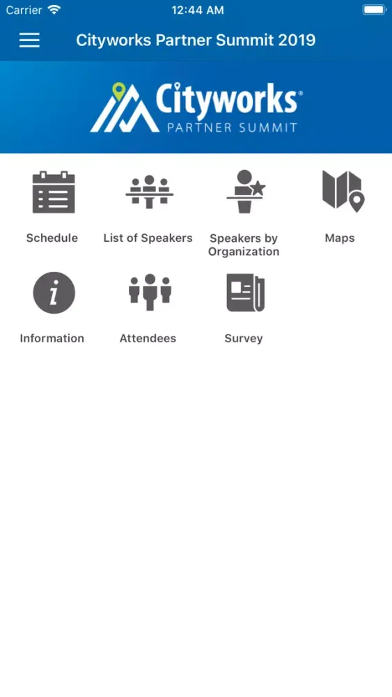 Capturas de pantalla de Cityworks Events