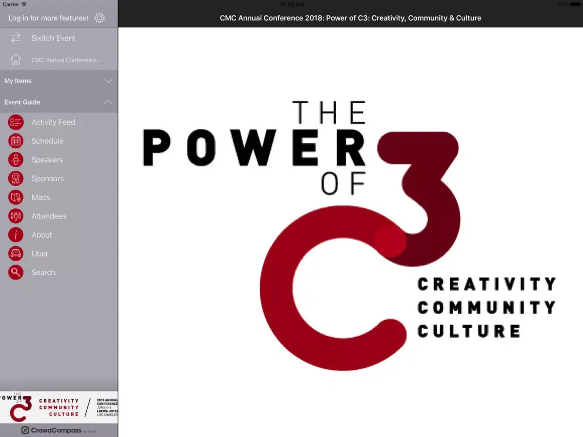 Culture Marketing Council iPad  স্ক্রিনশট