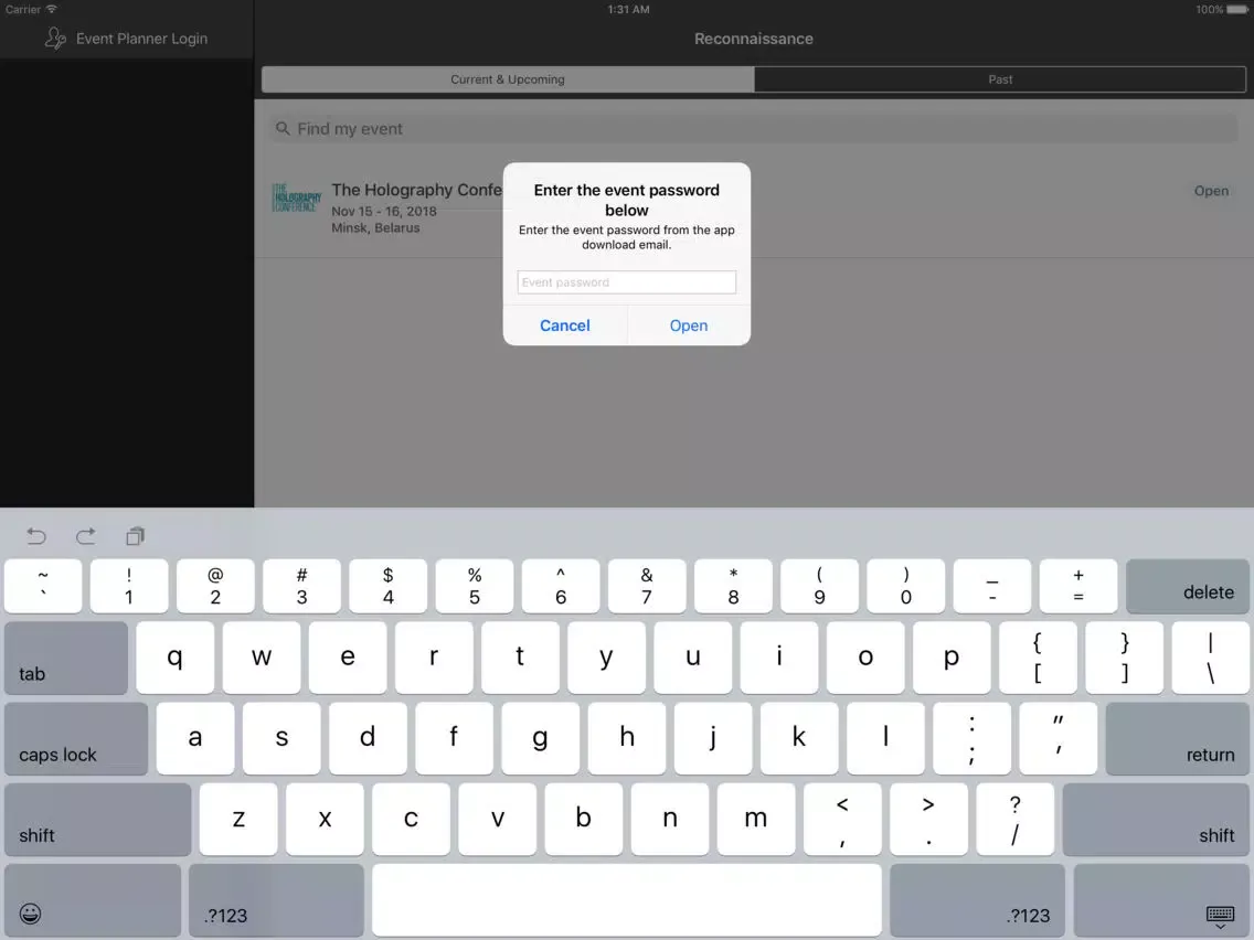 Reconnaissance iPad  স্ক্রিনশট