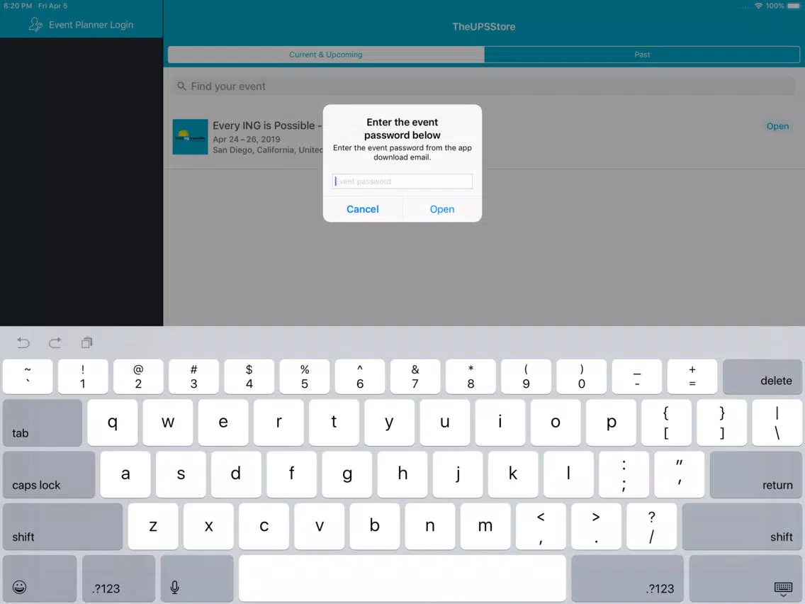 The UPS Store CLF 2019 iPad  Ekran Görüntüleri