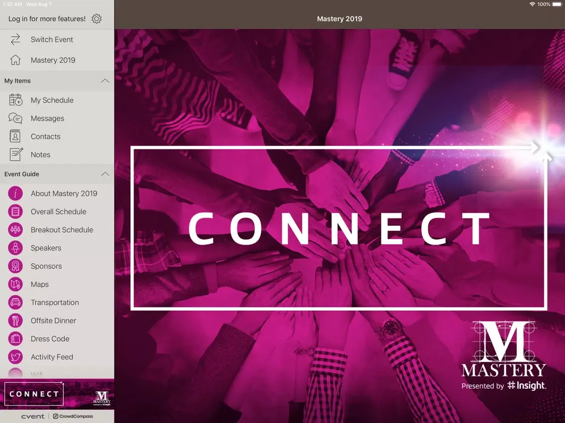 تصاویر Insight Events iPad 