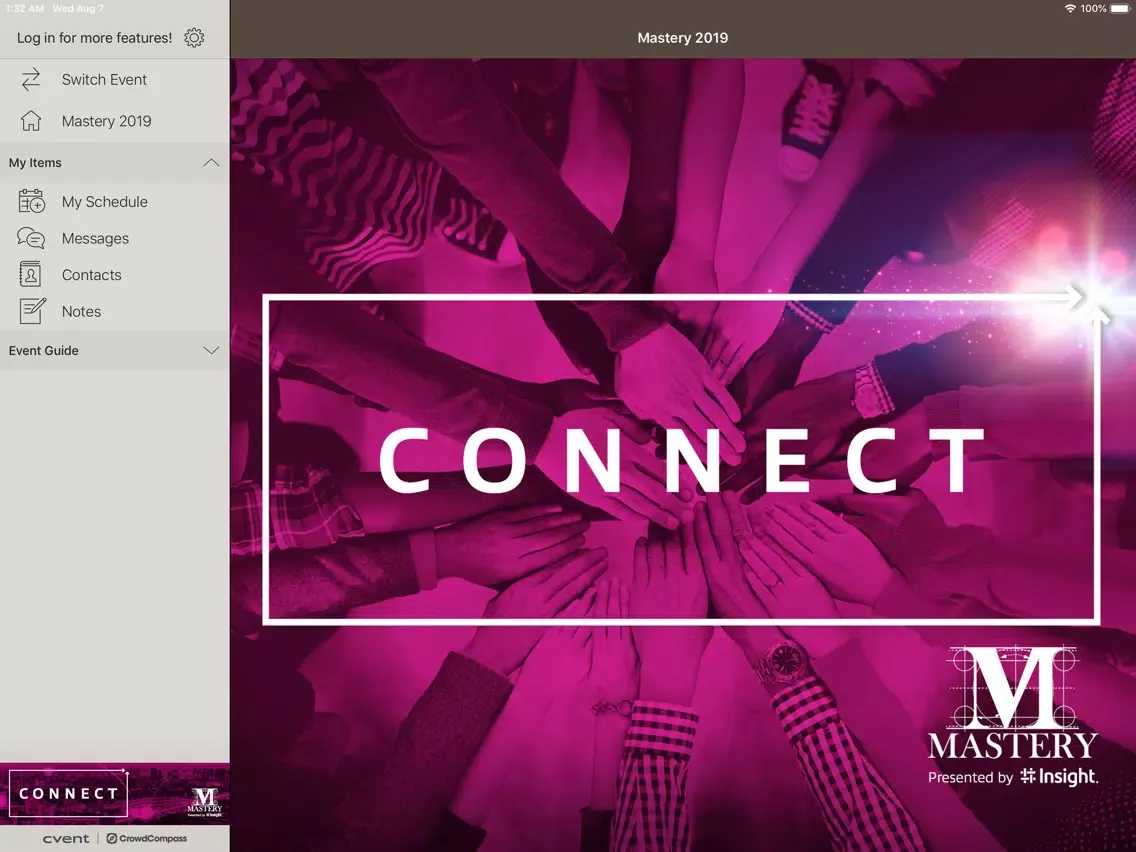 تصاویر Insight Events iPad 