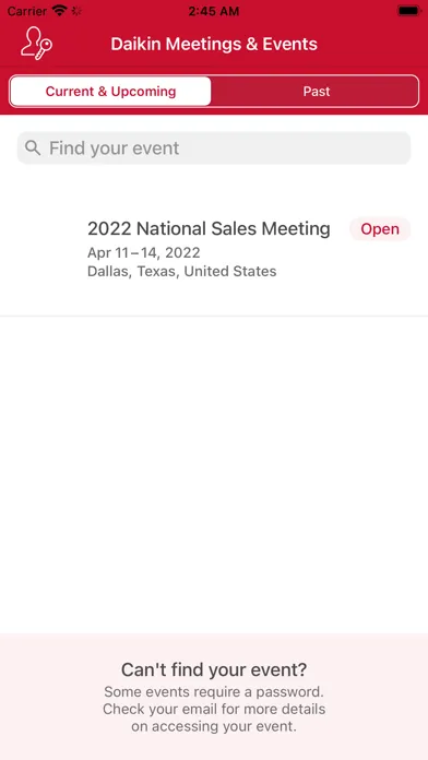 Daikin Meetings & Events स्क्रीनशॉट