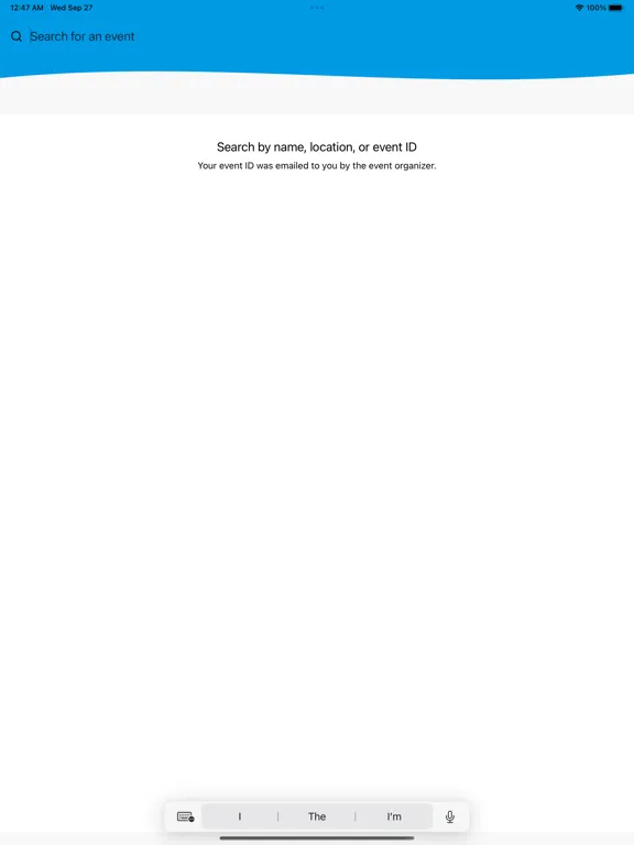 تصاویر QBE Events iPad 