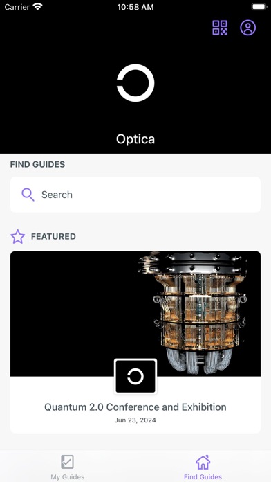 Optica Events Ekran Görüntüleri