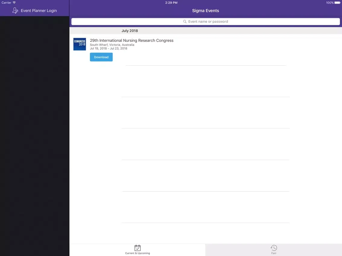 Zrzuty ekranu Sigma Theta Tau International iPad 