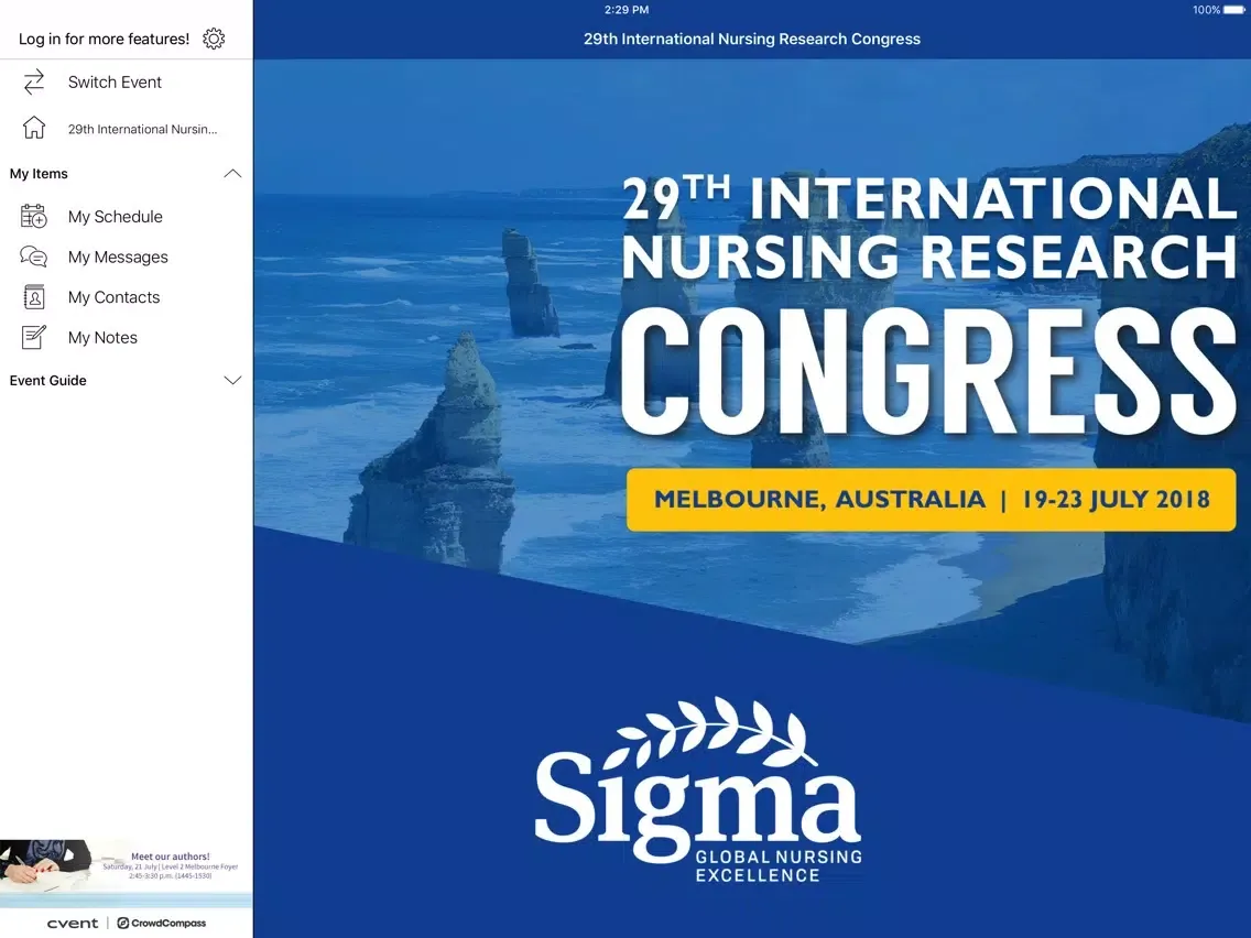 Zrzuty ekranu Sigma Theta Tau International iPad 