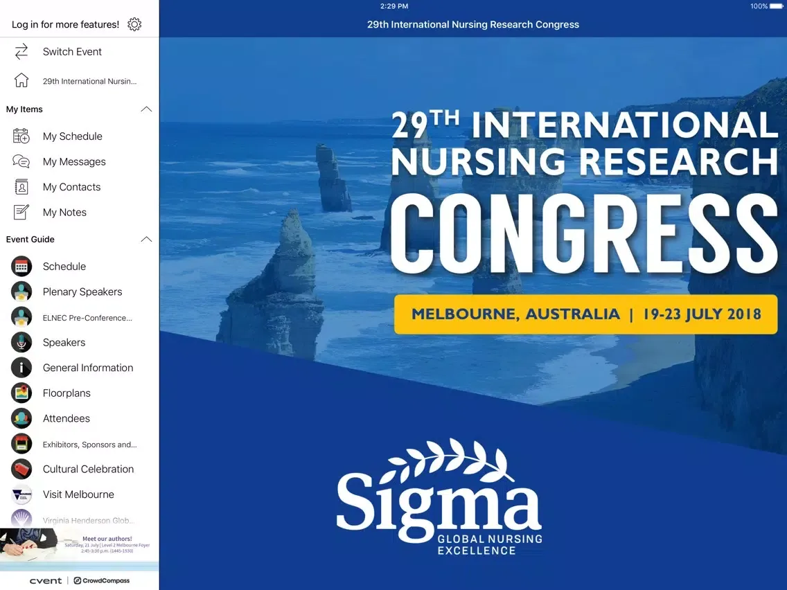 Zrzuty ekranu Sigma Theta Tau International iPad 